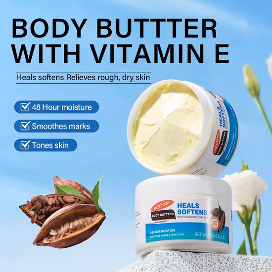 Shea Butter Repair Body Cream Butter Whitening Cream Moisturizing Body Lotion for Dry Skin