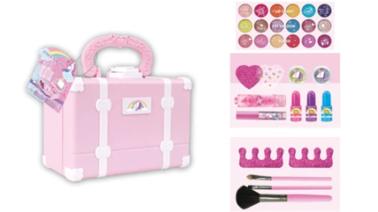 Wholesale Makeup Set Emulational Toy Girl Cosmetics with Eyelashes
