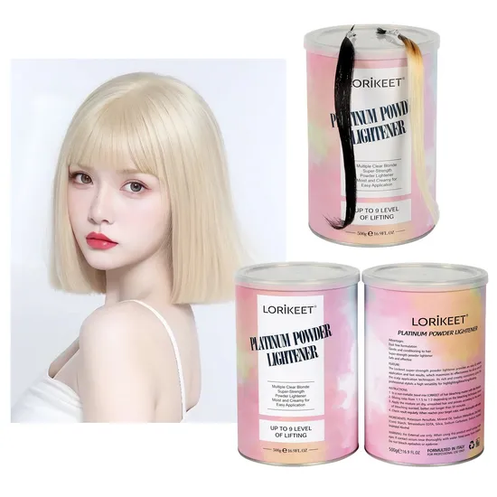 Promotion Fast Colour Fading Hair Bleach up to G Level of Lifting Natural Smell Bleaching Powder 