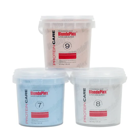 Anti Frizz for Bleached Hair No Damage Hair Bleach Powder for Hair Color Cream Private Label 