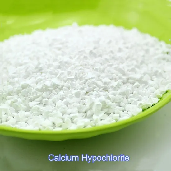 Bulk Price Calcium Hypochlorite Granular Tablet Chlorine 70% Bleach for Water Treatment /Paper