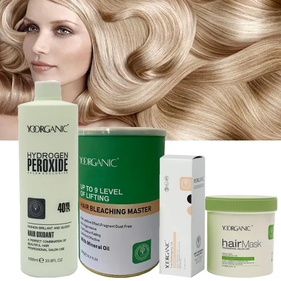 Lightener Private Label Bulk Blue Hair Dye Bleach Powder Professional Bleaching Powder for Hair 