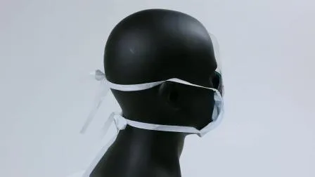 Disposable Surgical Dental Black 3ply Medical Face Mask TypeIIR BFE 99% Surgical Mask