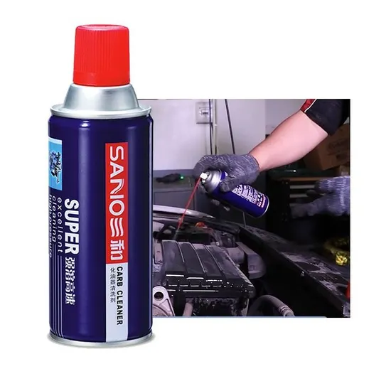Sanvo Carb Cleaner Pressure Washer Push Riding Lawn Starting Fluid Throttle Body Ultrasonic Motorcycle Engine Rust Cleaner 