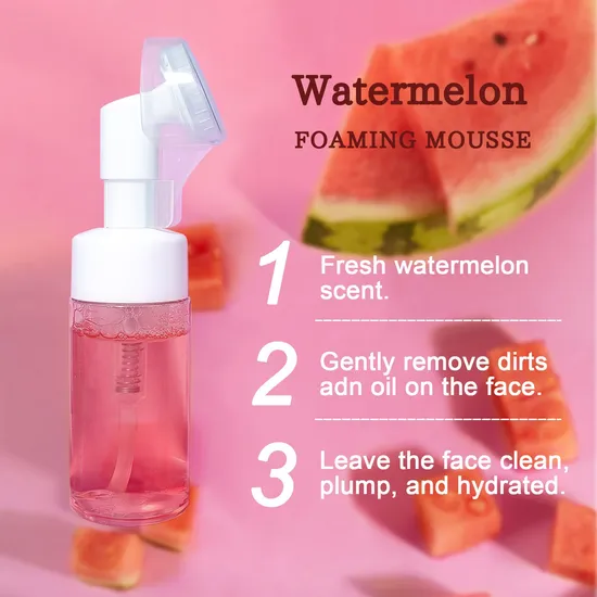 Beauty Cosmetics Skin Care Watermelon Foaming Micellar Cleanser 