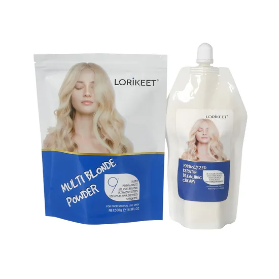 Italy Fomulation Anti Yellow Hair Bleach Products Hair Bleaching Powder Black to Blonde Hair Lightener