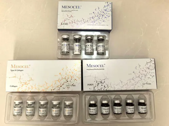 Mesocel 3ml Pdrn Skin Essence Pdrn Salmon DNA Skin Booster for Reduces Face Redness 